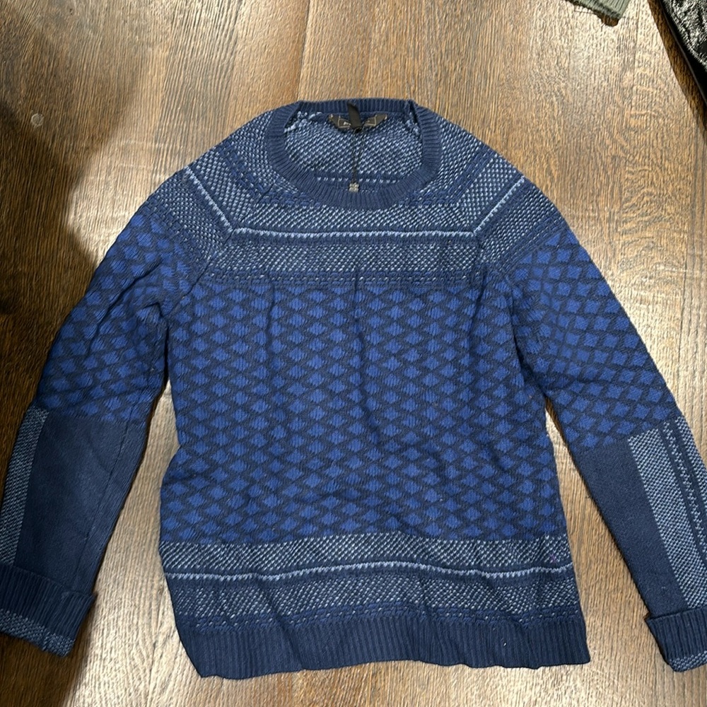 BCBGMAXAZRIA Blue Sweater